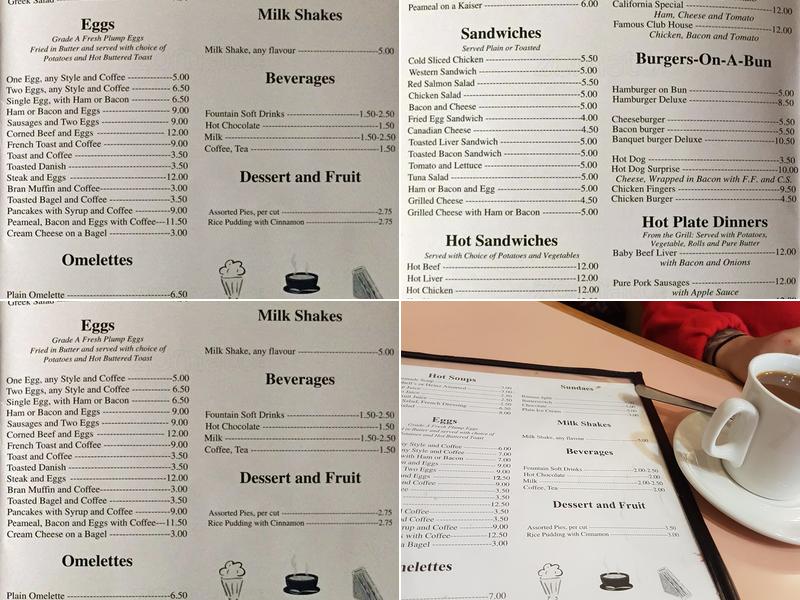 Bloor Jane Restaurant Menu