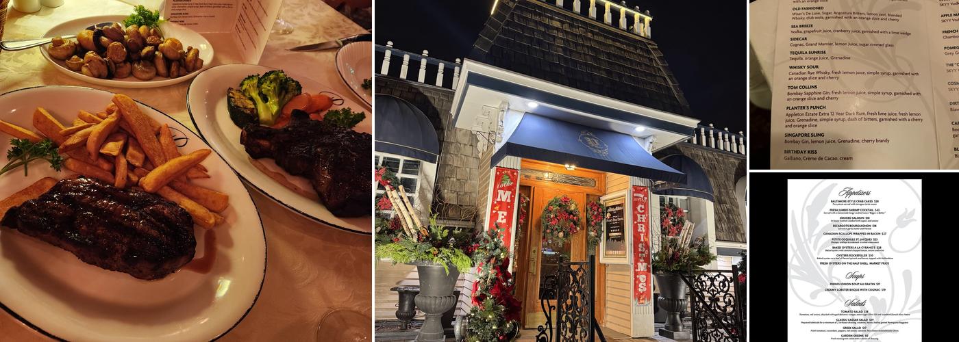 Peters Fine Dining Menu