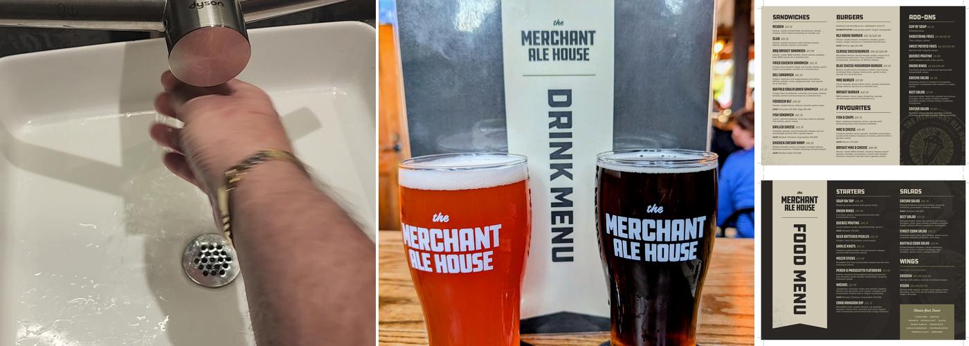 The Merchant Ale House Menu