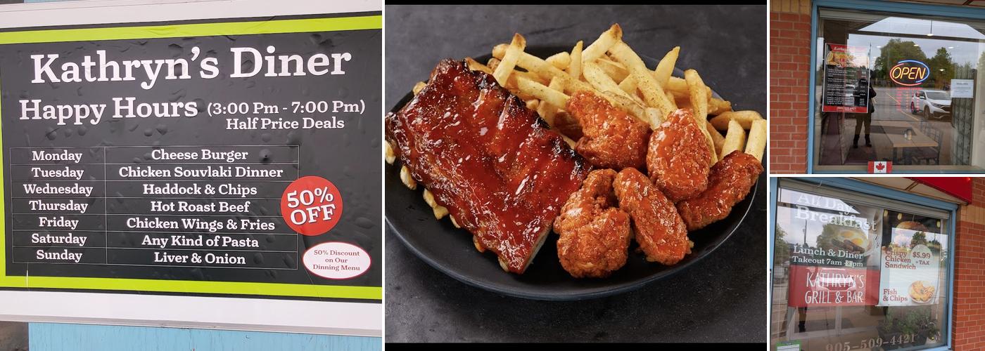 Kathryn's Diner Menu