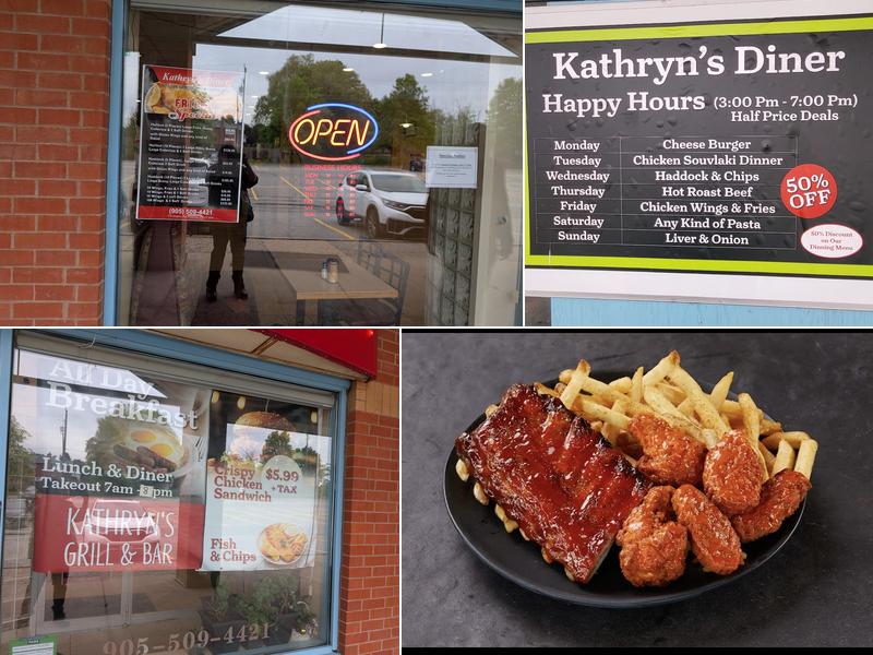 Kathryn's Diner Menu