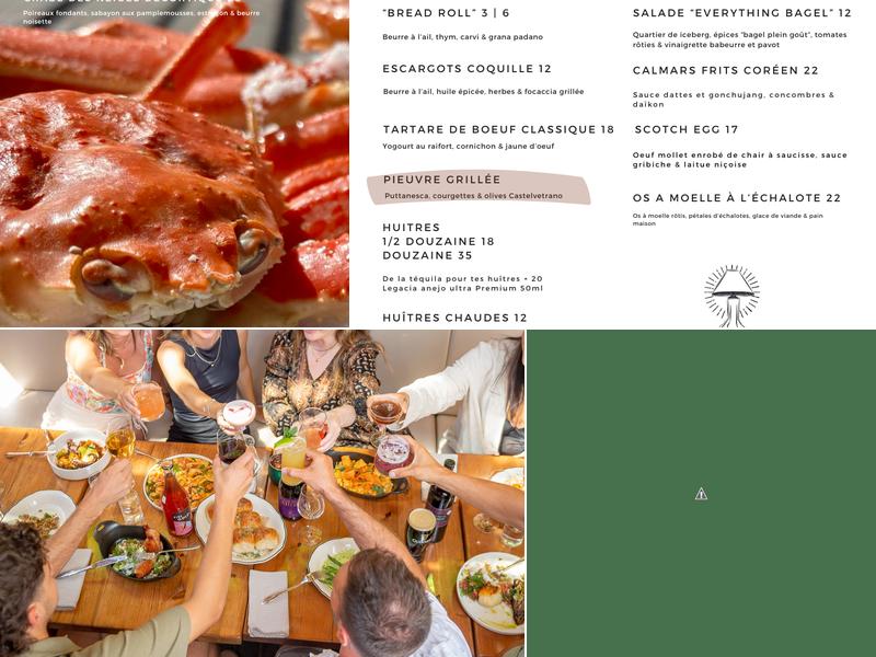 Bistro La Morgane Menu