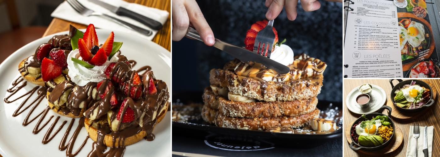 A.M. Dejeuner Diner Menu