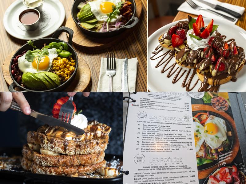 A.M. Dejeuner Diner Menu