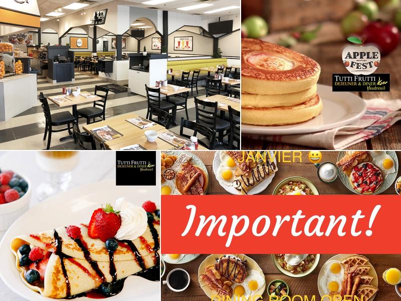 Tutti Frutti déjeuner et diner