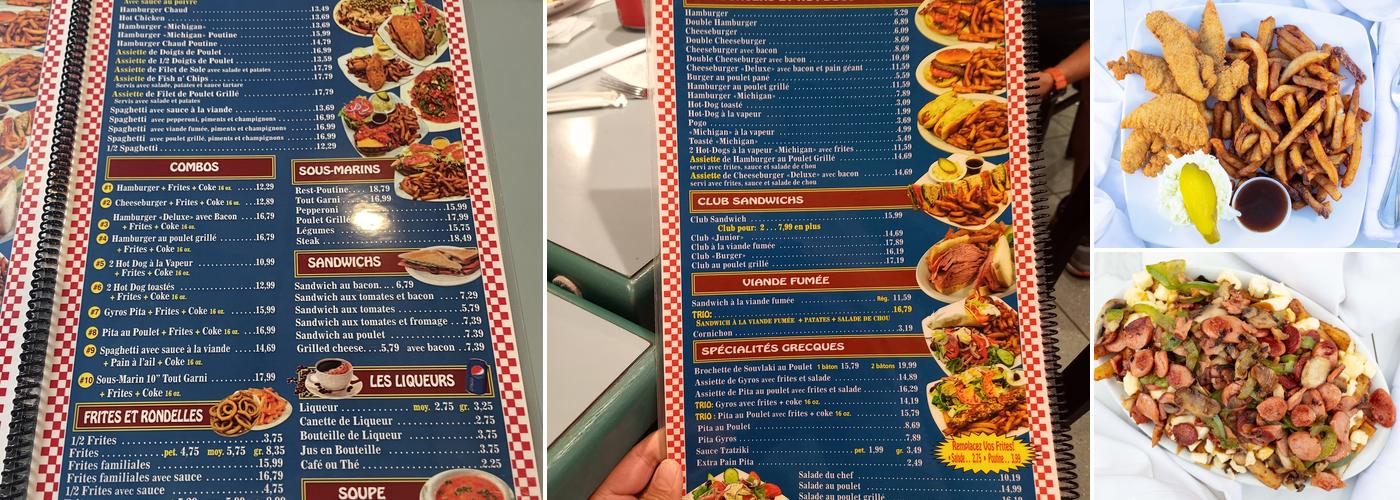 Restaurant Rest-Poutine Menu