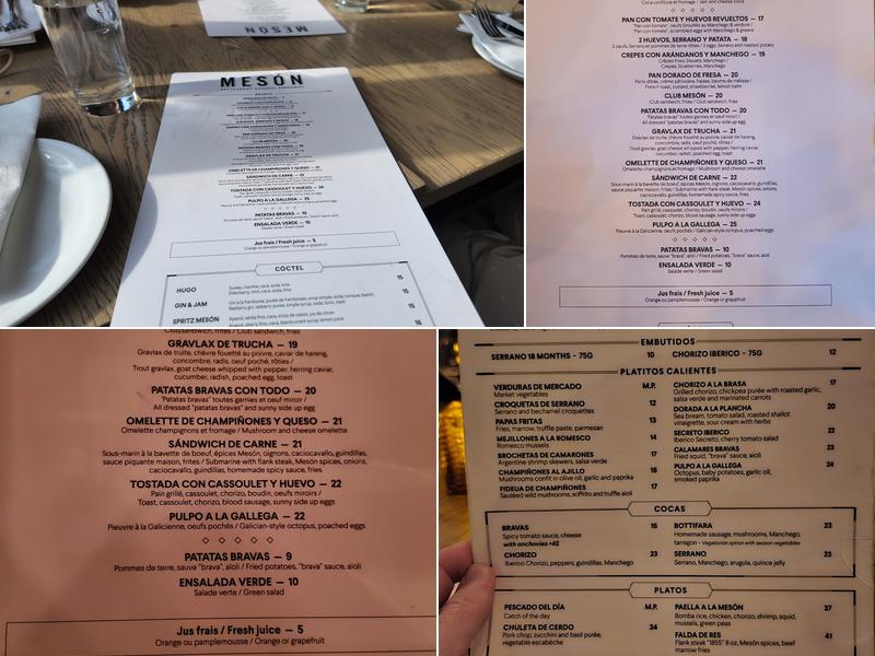 Mesón Menu