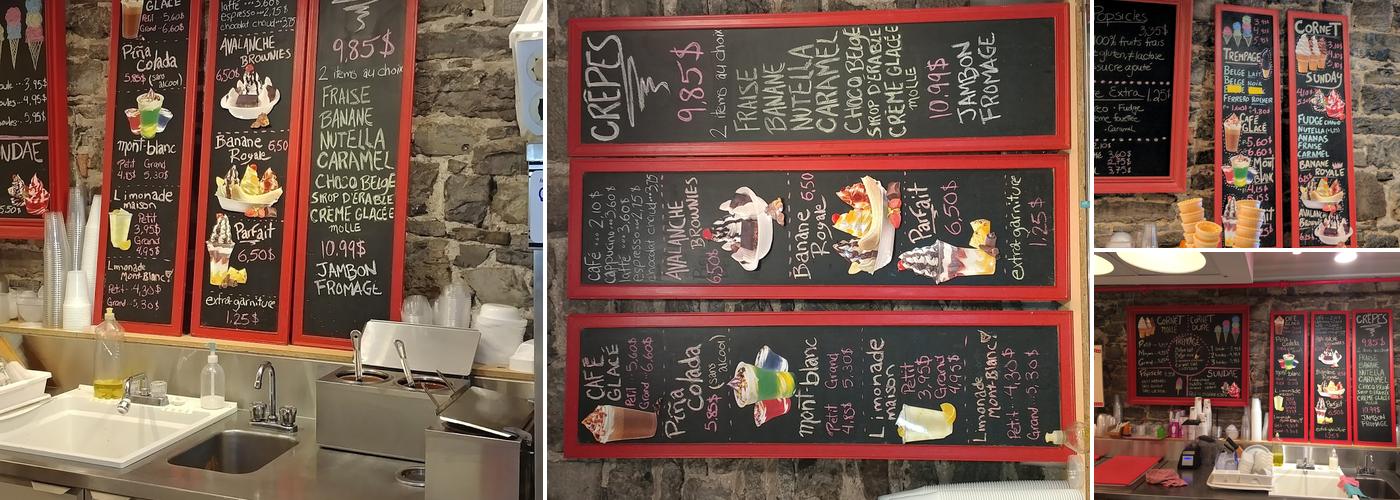 Café-Terrasse Chez Catherine Menu