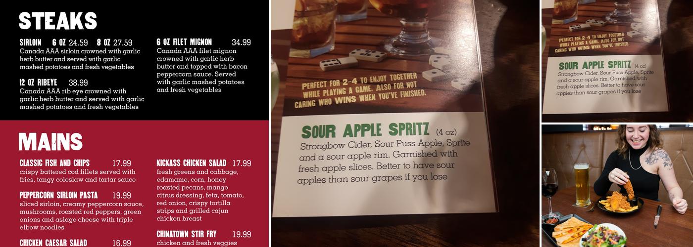 MR MIKES SteakhouseCasual Menu