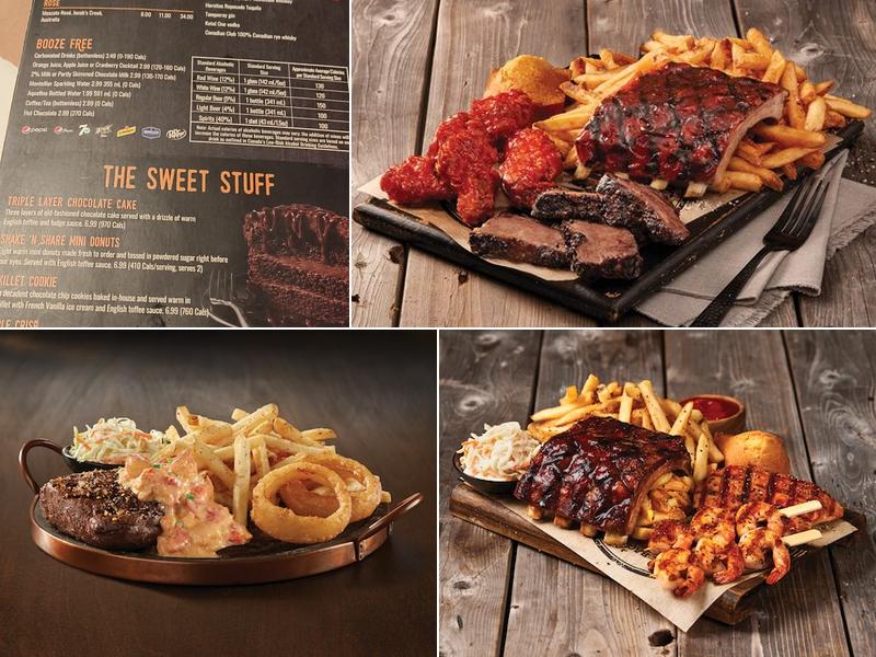 Montana’s BBQ & Bar Menu