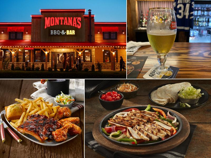 Montana’s BBQ & Bar 60 Courtneypark Dr E, Mississauga