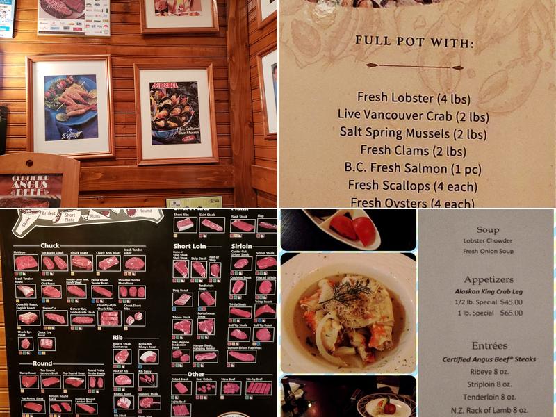 Day & Night Firewood Steakhouse Menu