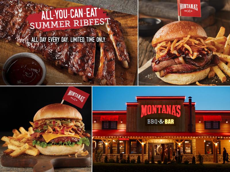 Montana’s BBQ & Bar 201 Stone Rd W, Guelph