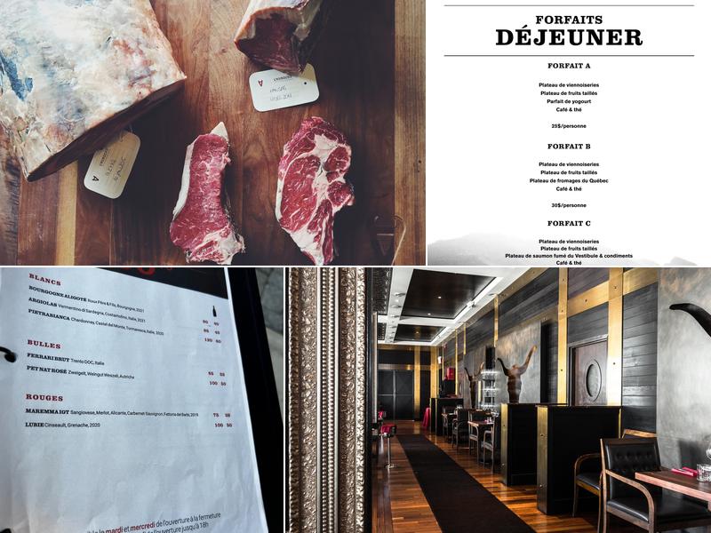 L'Aurochs Steakhouse Menu