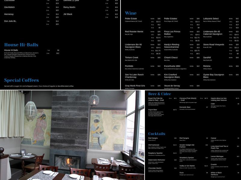 Taverna Greka Menu