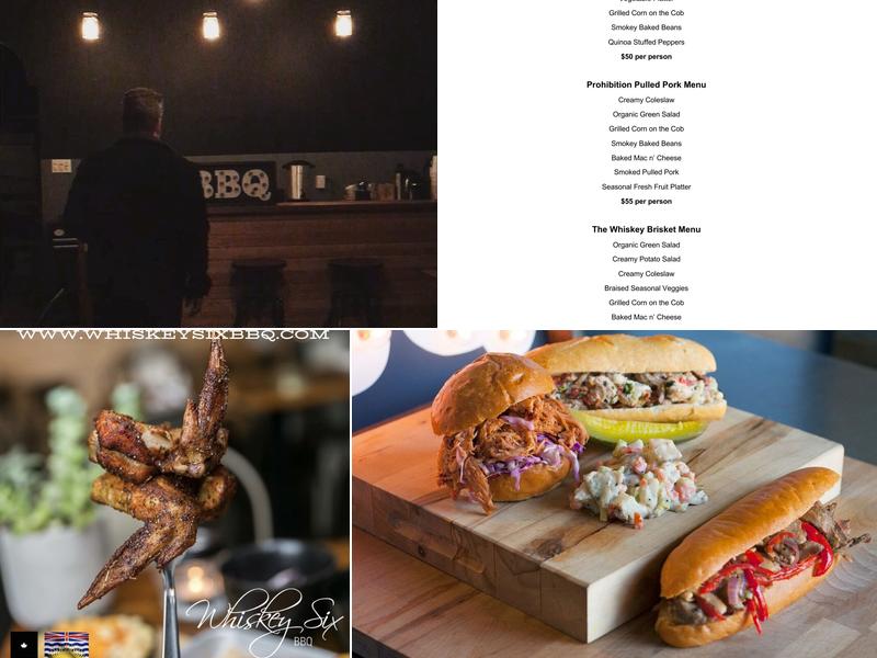 Whiskey Six BBQ - Renfrew Menu