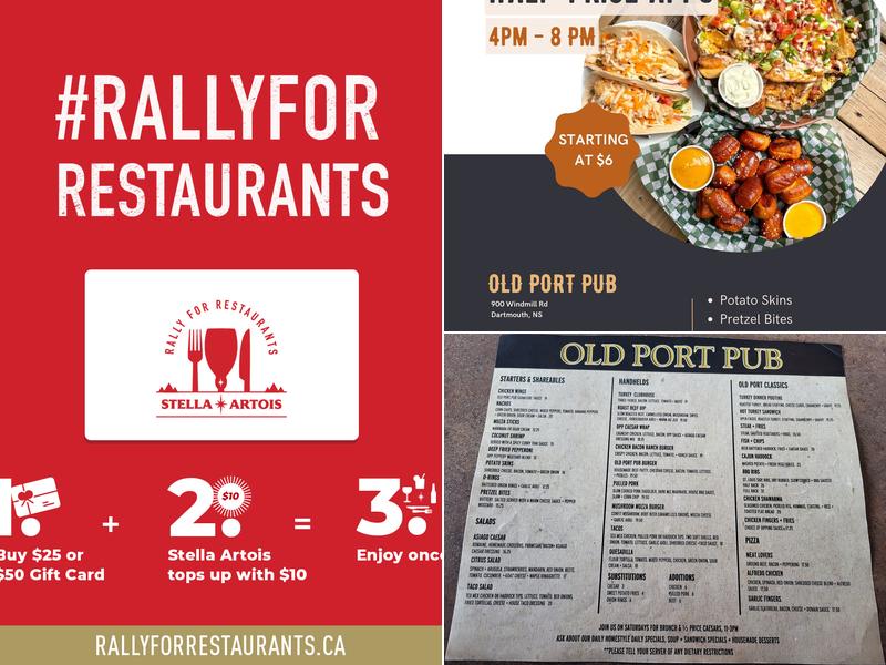 Old Port Pub & Grill Menu