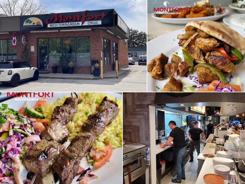 Montfort Mediterranean Grill - Brant St. 796 Brant St, Burlington