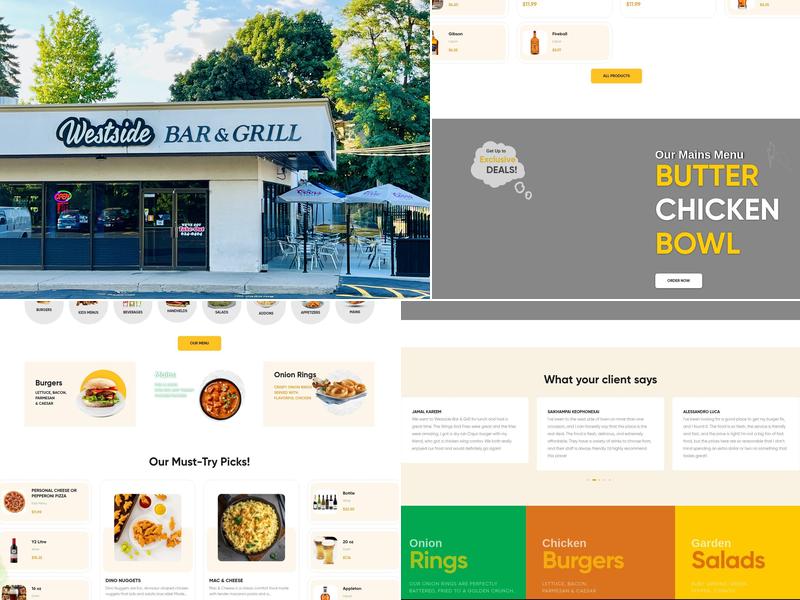 Westside Bar & Grill Menu