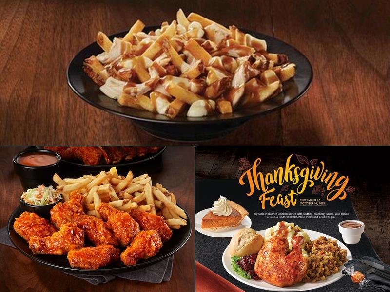 Swiss Chalet Menu