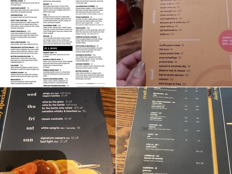 State & Main Menu