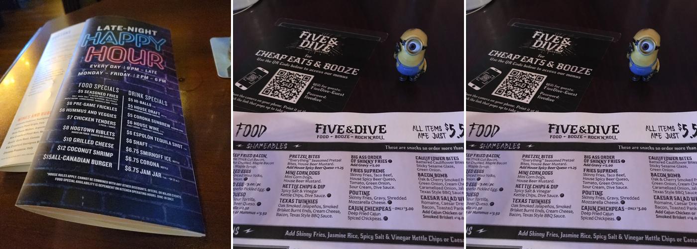 BRBN St. Menu