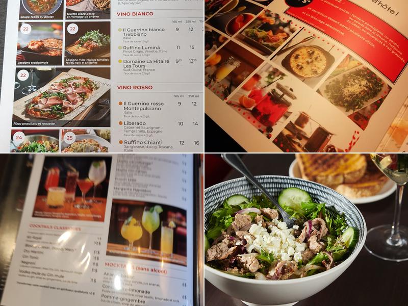 Pacini Langelier Menu