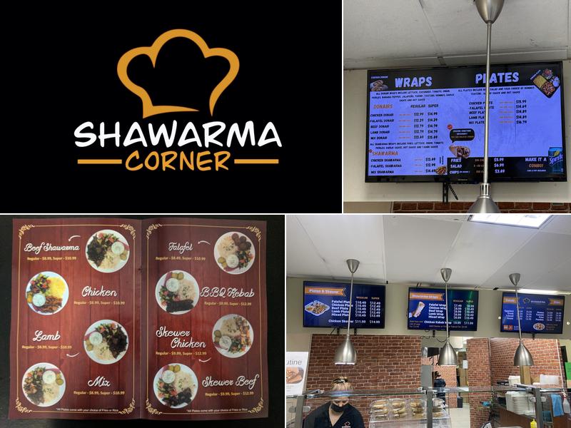 Shawarma Corner Menu