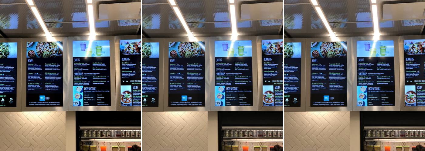 Freshii Menu