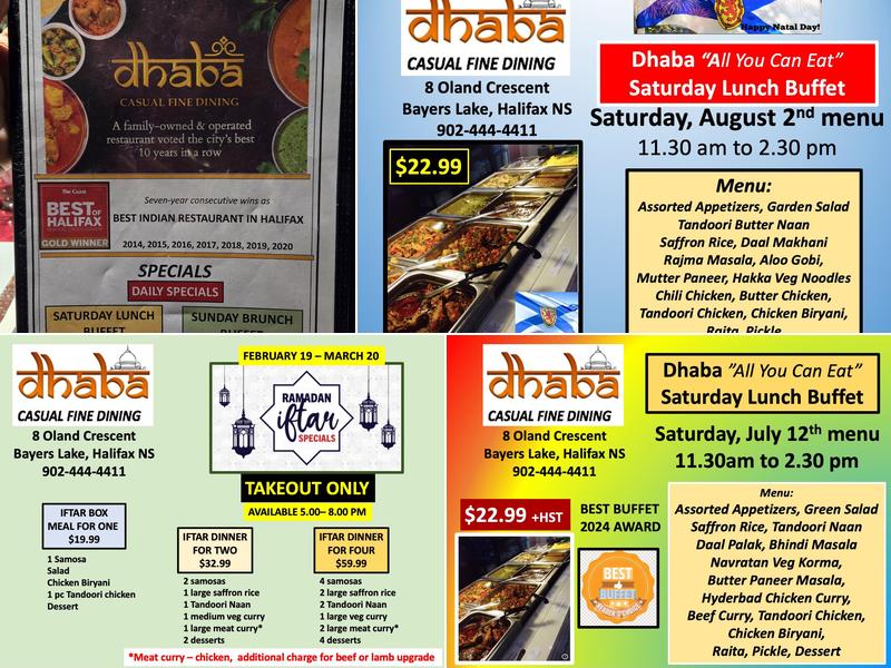 Dhaba Express Menu