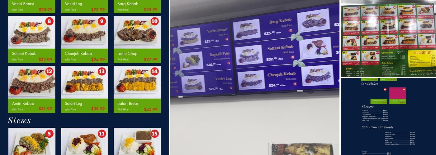 Rayhon Kebab Menu