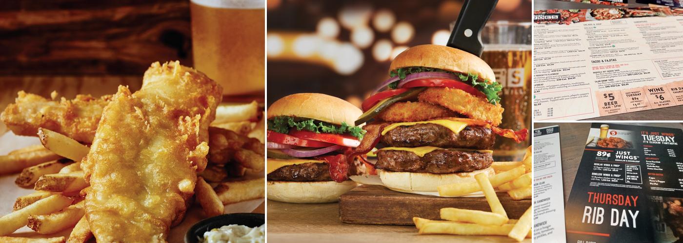 Crabby Joe's Bar • Grill Menu