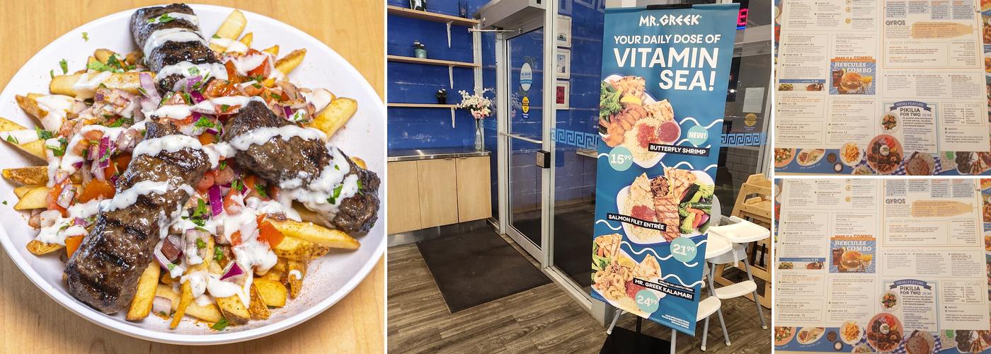 Mr. Greek Menu