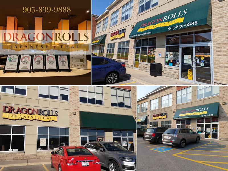 Dragon Rolls Japanese + Thai 1105 Kingston Rd unit 6-8, Pickering