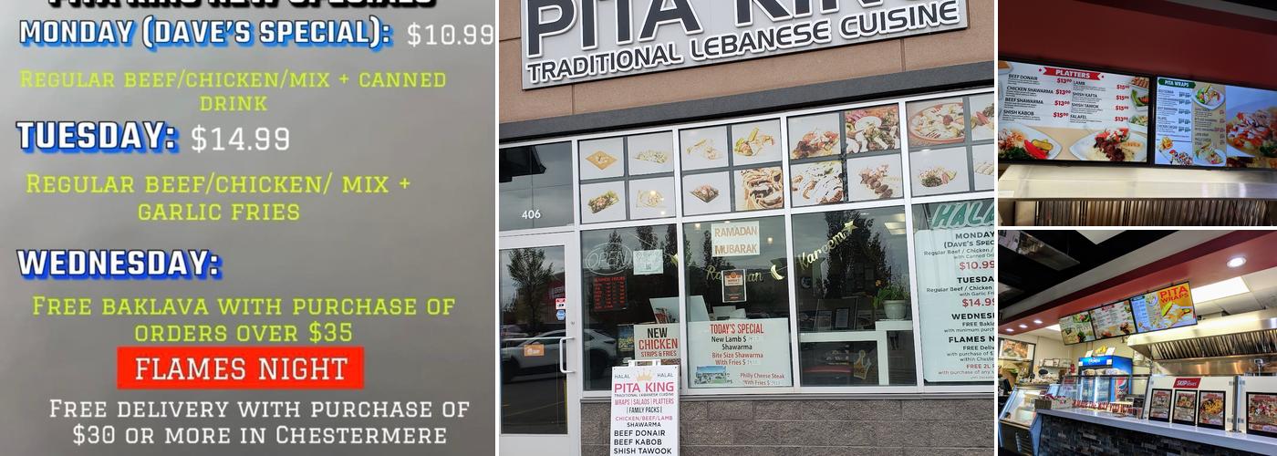 Pita King Menu