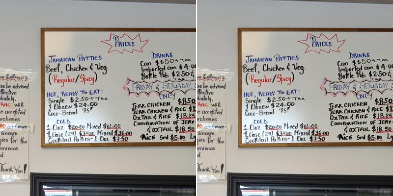 Lloyd's Patty Plus Menu