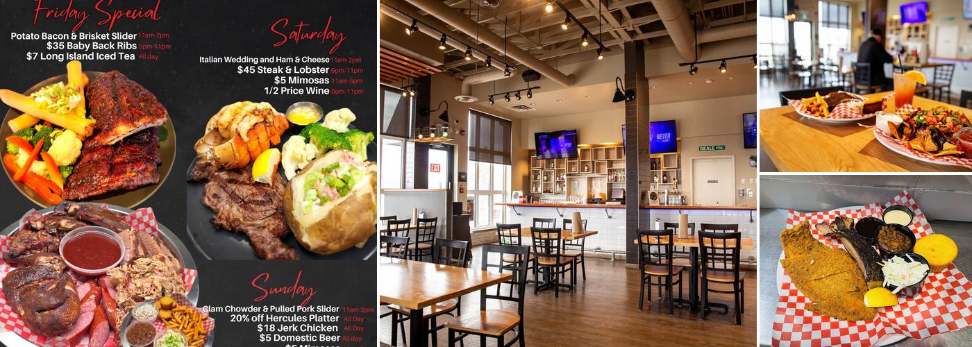 The Hard Deck Smokehouse & Rec Room Menu