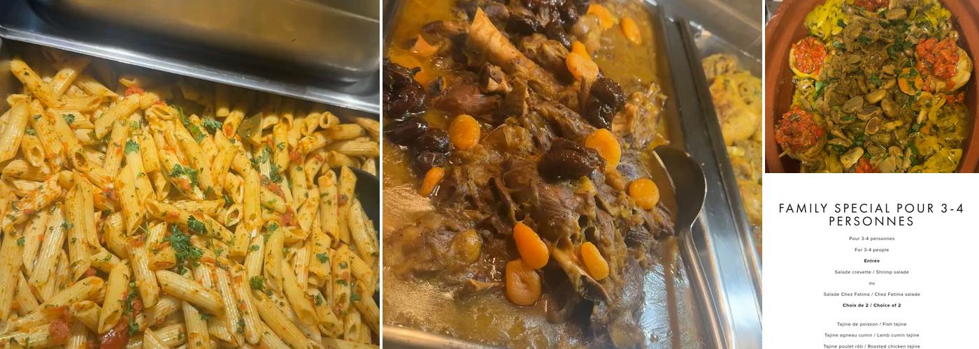 Chez Fatima Menu