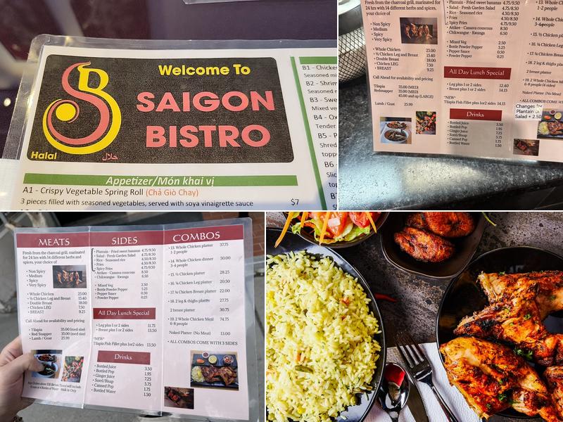 Pili Pili Grilled Chicken Menu