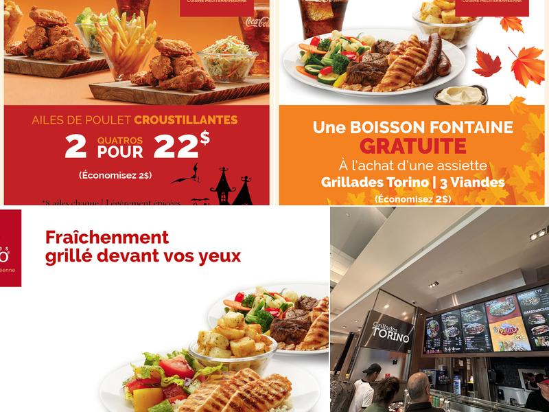 Grillades Torino Laval Menu