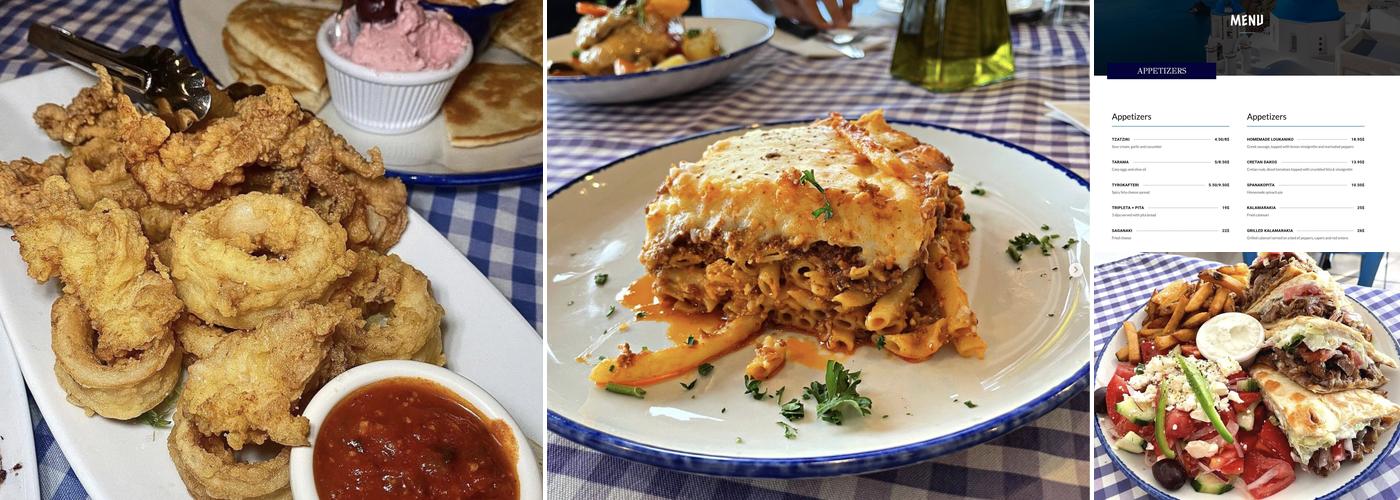 Christina's Cuisine Menu