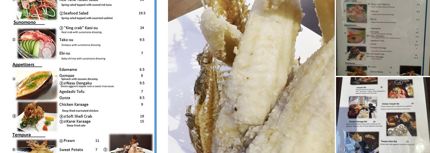 Shintaro Sushi Japanese Restaurant Menu