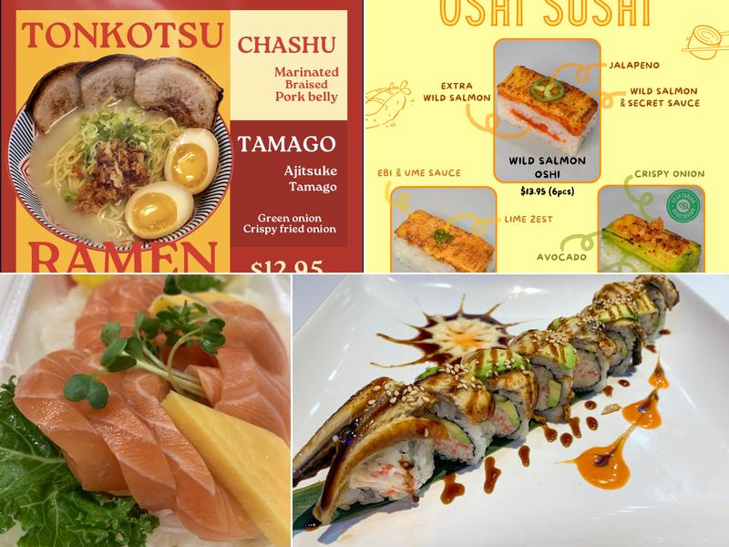 Woomi Sushi Menu
