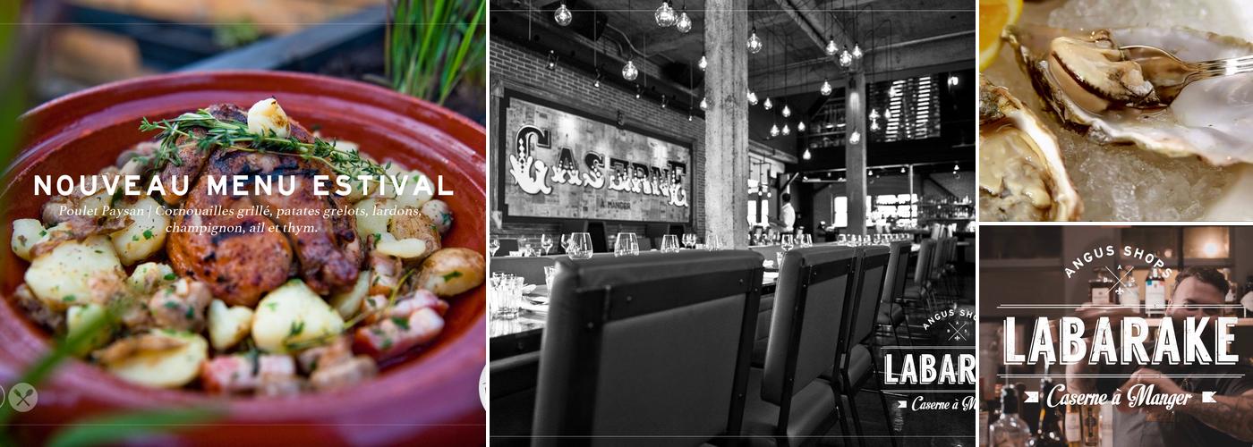 LABARAKE Caserne à Manger Menu