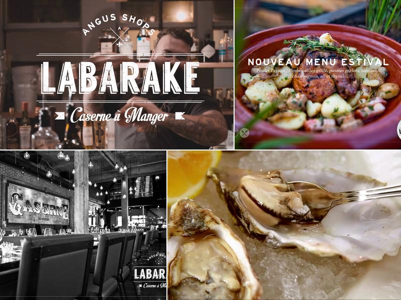 LABARAKE Caserne à Manger Menu