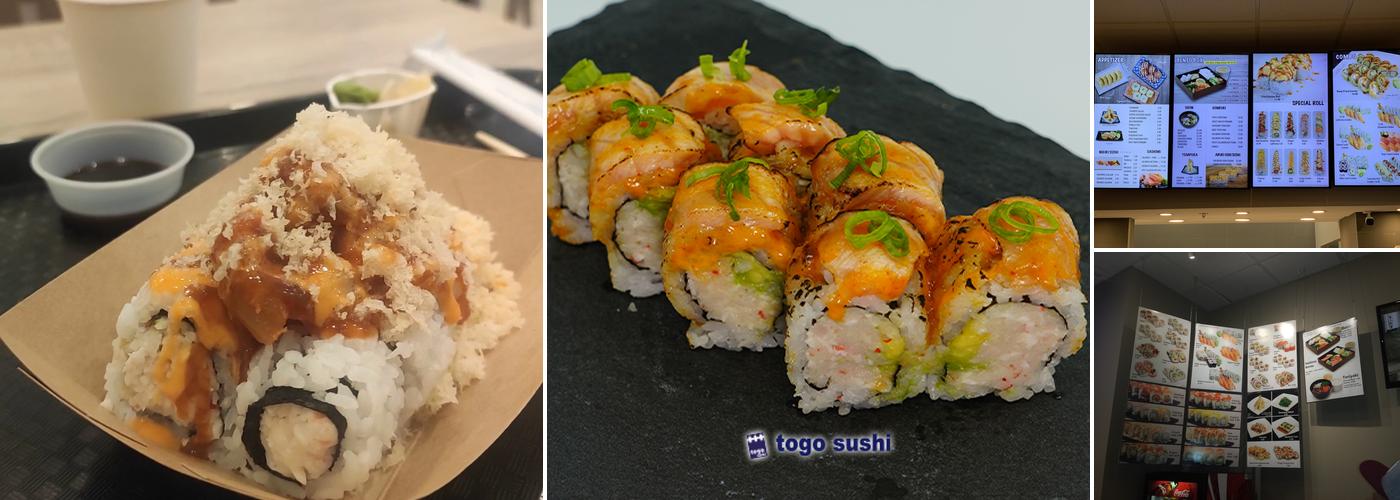 Togo Sushi Menu
