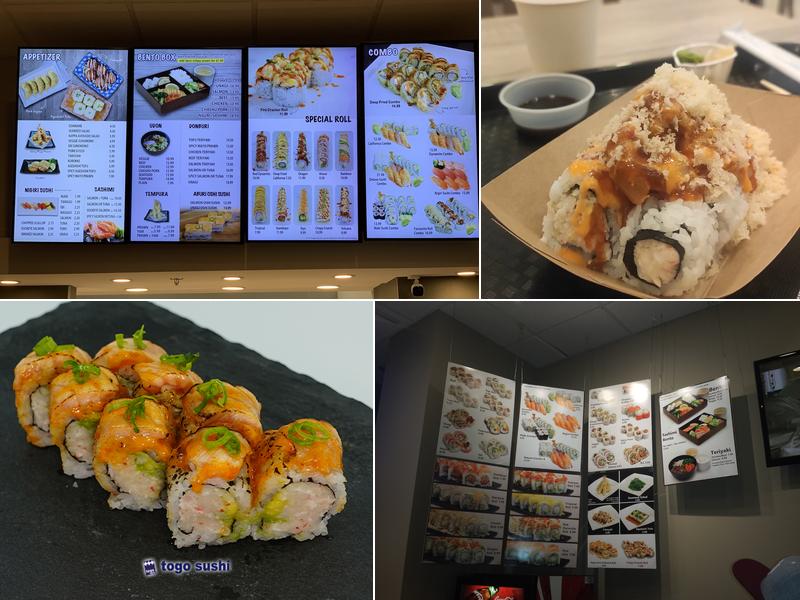 Togo Sushi Menu