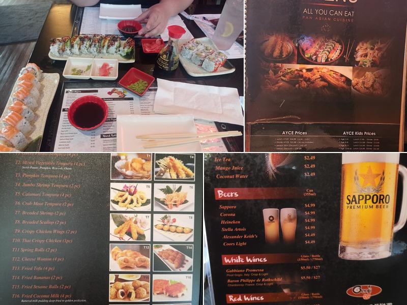 Genji Sushi Menu