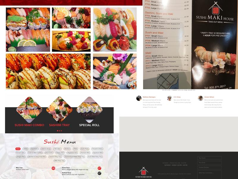 Sushi Maki House Menu