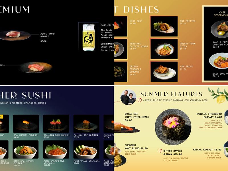 TORA Menu